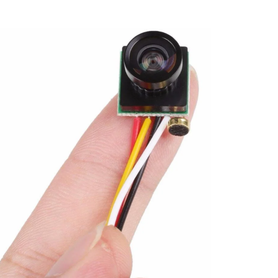 Mini Fpv Drone Kamerası Geniş Açı 600TVL NTSC 1.8mm
