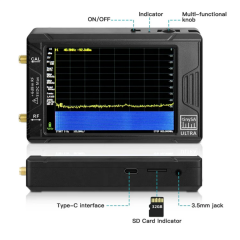 Tinysa Ultra 100k - 5.3GHz Spektrum Analizörü 4 inç HD Dokunmatik Ekran