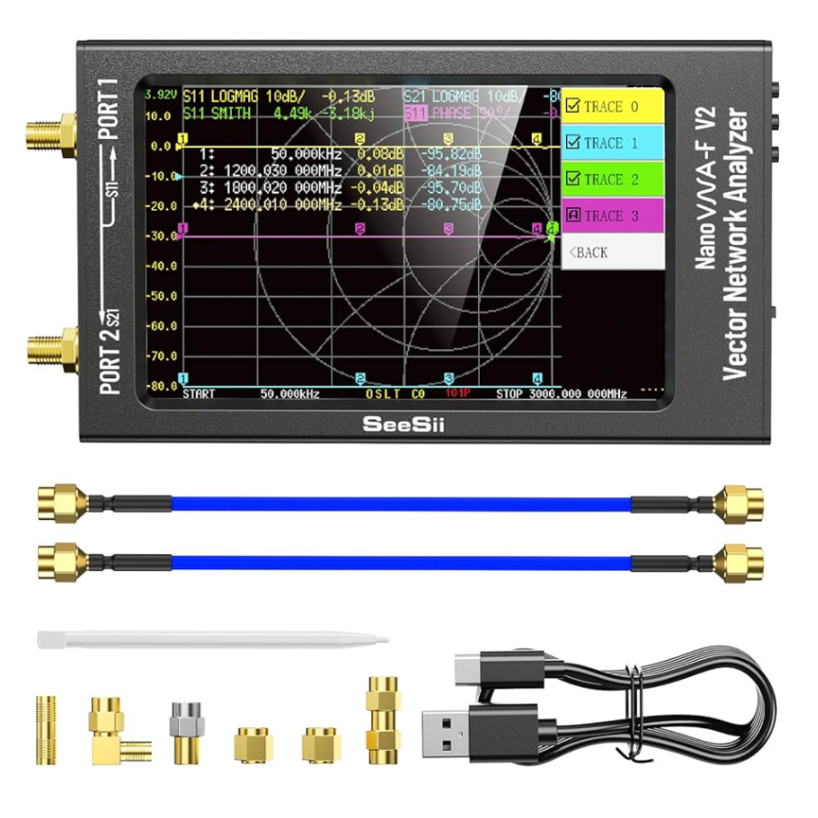 NanoVNA-F V2 Vektör Network Analizör
