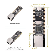 LuckFox Pico Plus RV1103 RISC-V Linux Geliştirme Kartı