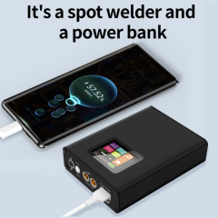 Taşınabilir 1.8 inch Lcd Ekranlı Pil Punta Kaynak Makinesi