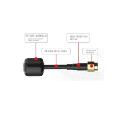 5.8G 3DBİ Mini Anten - FPV Alıcı Verici Anten