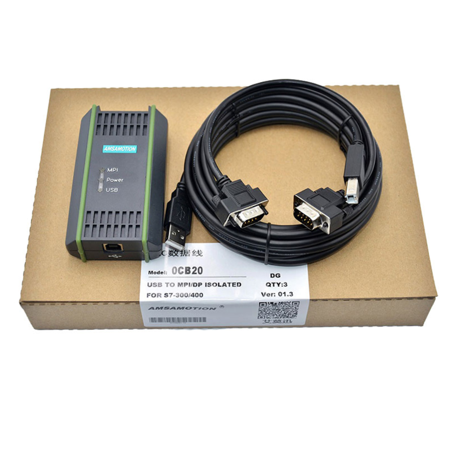 Amsamotion Siemens 6ES7972-0CB20-0XA0 - S7-200/300/400 RS485 Profibus MPI/PPI 9-pin Kablo