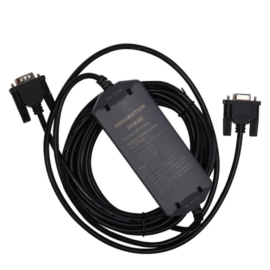 Amsamotion Siemens S7-200 PLC 6ES7901-3DB30-0XA0 Programlama kablosu