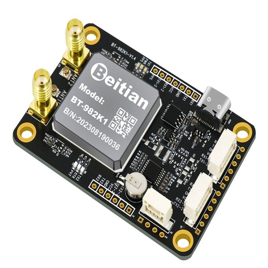 Beitian BT-982K1  UM982 Gps  Rtk Gnss Navigasyon  Modülü 1cm Hassasiyetli