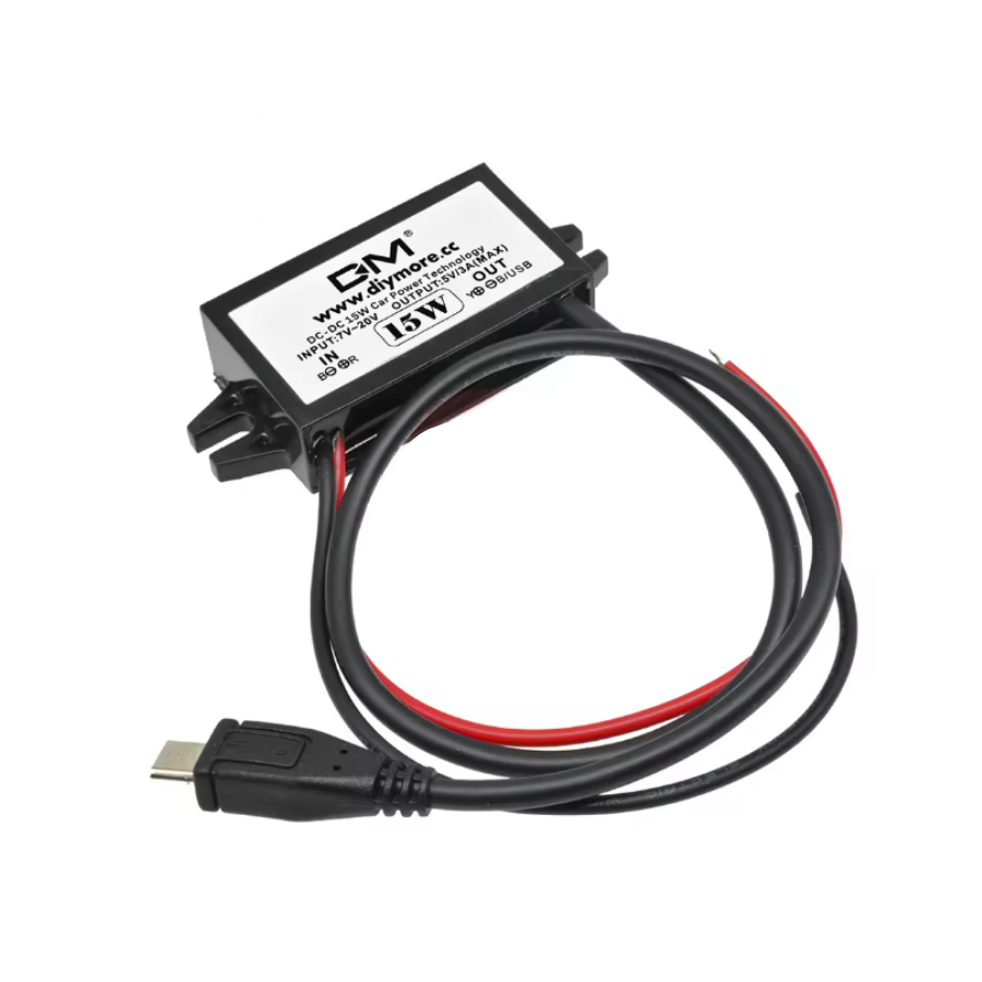 DC - DC 15W 7V - 20V dan 5v 3a Voltaj Düşürücü