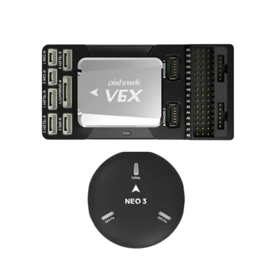 CUAV Pixhawk V6X Autopilot PX4 Ardupilot Uçuş Kontrol Cihazı + NEO 3 GPS