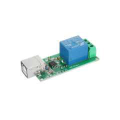 Usb Röle Kartı Tek Kanal 5V - Usb Relay 1 Way 5V