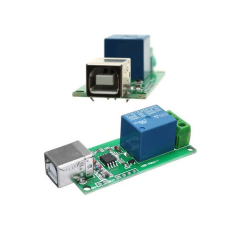 Usb Röle Kartı Tek Kanal 5V - Usb Relay 1 Way 5V