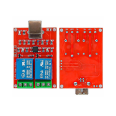 Usb Röle Kartı 2 Kanal 5V - Usb Relay 2 Way 5V