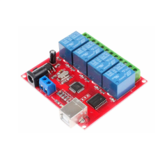 Usb Röle Kontrol Kartı 5V 4 lü Röle