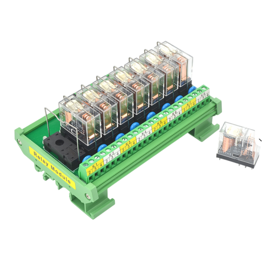 PLC 8 Kanal Röle Kartı 24v PNP Omron