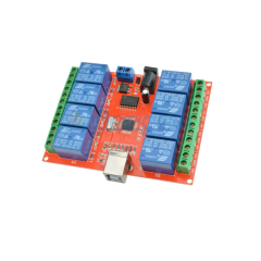 12V 8 Kanal USB Röle Kartı