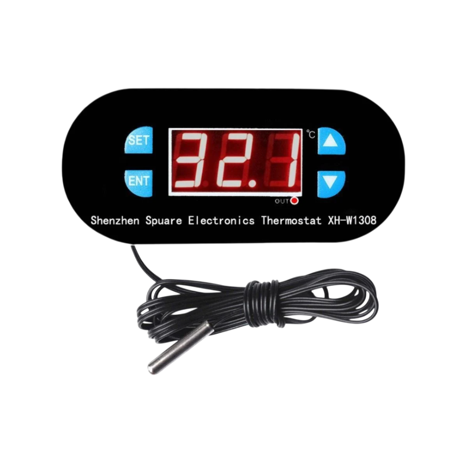 Röle Çıkışlı Dijital Termostat 12V Sıcaklık Kontrol Cihazı XH-W1308