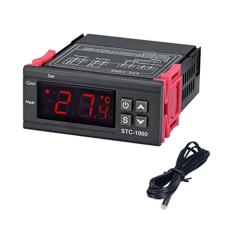 STC-1000 LCD Prob Termostat 220v