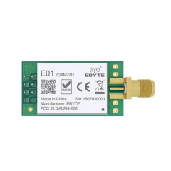 EBYTE NRF24L01P 2.4 - 2.525 GHZ E01-2G4M27D 5Km