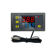 W3230 220V AC Röle Çıkışlı Dijital Termostat Sıcaklık Kontrol Cihazı