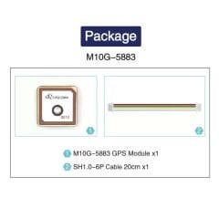 M10N M10G-5883 GNSS GPS Modül