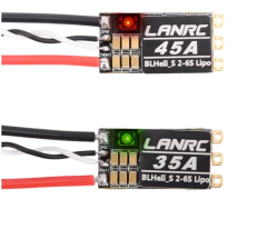 LANRC 45a  Blheli_S 2-6s Led Işıklı Esc