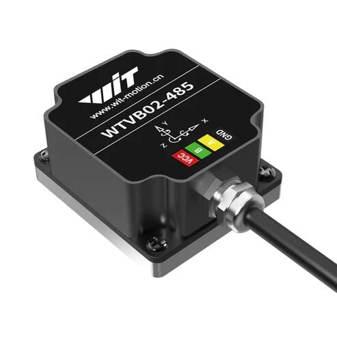 WTVB02-485 3 eksenli Titreşim Dağılımı+Hız+Genlik IP68 Su Geçirmez Sensörü