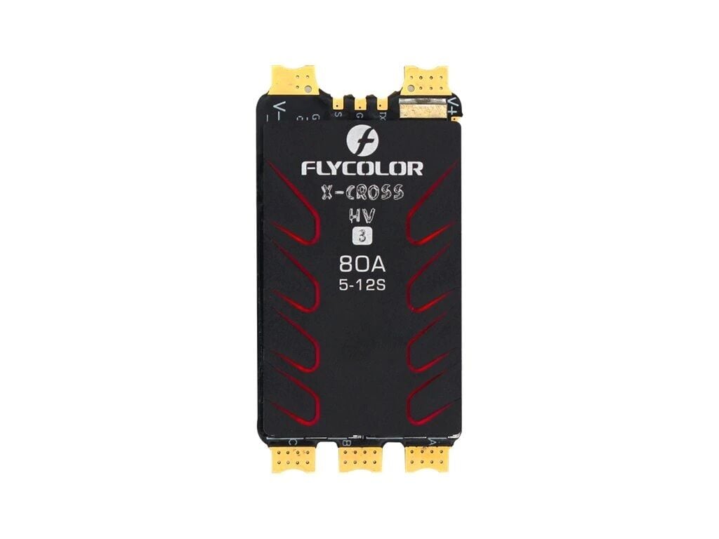 FLYCOLOR Xcross HV3 80a Fırçasız Esc 5-12s