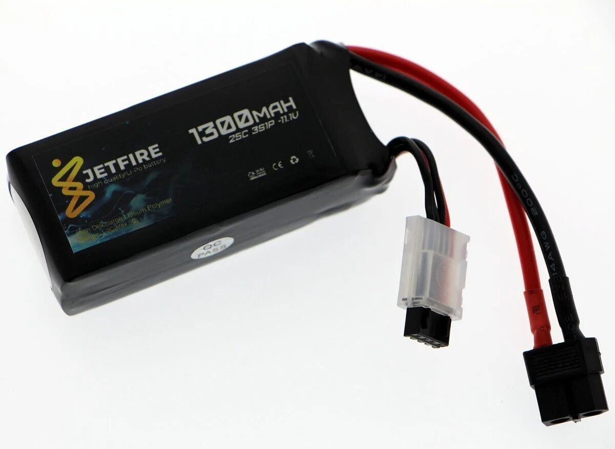 11.1V 3s 1300mah 25C Lipo Batarya Jetfire Pil