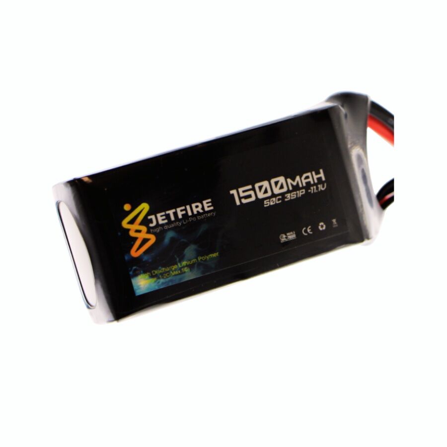 11.1V 3s 1500mah 50 Lipo Batarya Jetfire Pil