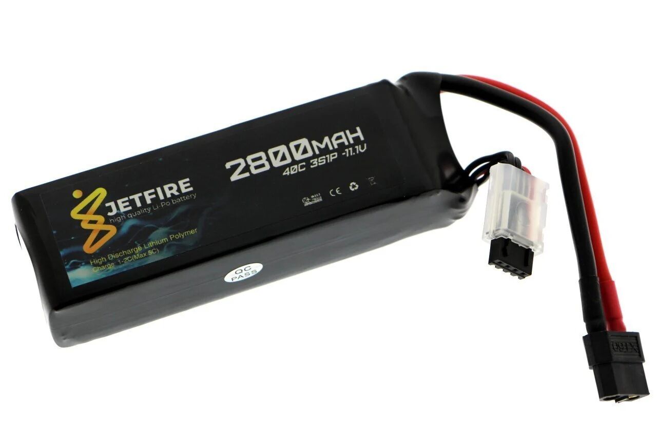 11.1V 3s 2800 mah 40c Lipo Batarya Jetfire Pil