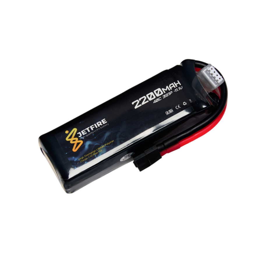11.1V 3s 2200 mah 40c Lipo Batarya Jetfire Pil