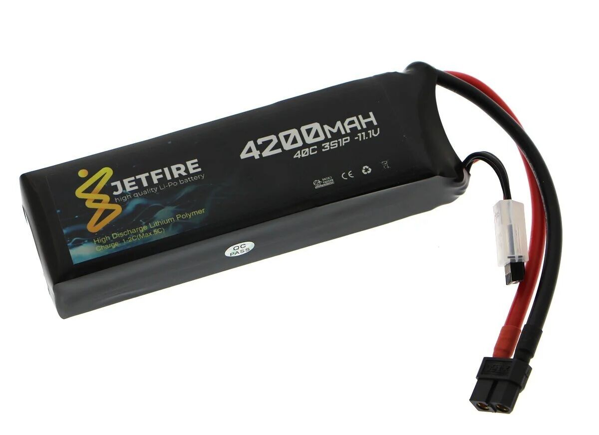 11.1V 3s 4200mah 40c Lipo Batarya Jetfire Pil