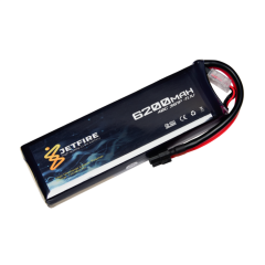 11.1V 3s 6200mah 40c Lipo Batarya Jetfire Pil