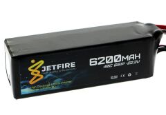 11.1V 3s 6200mah 40c Lipo Batarya Jetfire Pil