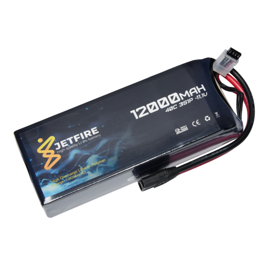 11.1V 3s 12000mah 40c Lipo Batarya Jetfire Pil