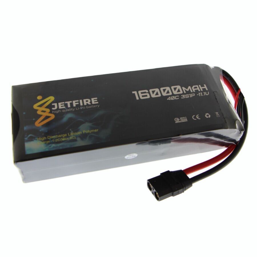 11.1V 3s 16000mah 40c Lipo Batarya Jetfire Pil