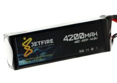 14.8v 4s 4200mah 40c Lipo Batarya Jetfire Pil