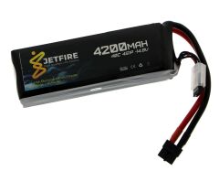 14.8v 4s 4200mah 40c Lipo Batarya Jetfire Pil