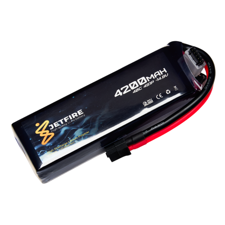 14.8v 4s 4200mah 40c Lipo Batarya Jetfire Pil