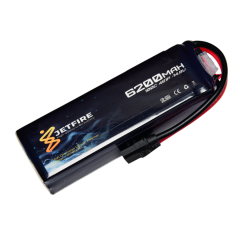 14.8v 4s 6200mah 100c Lipo Batarya Jetfire Pil