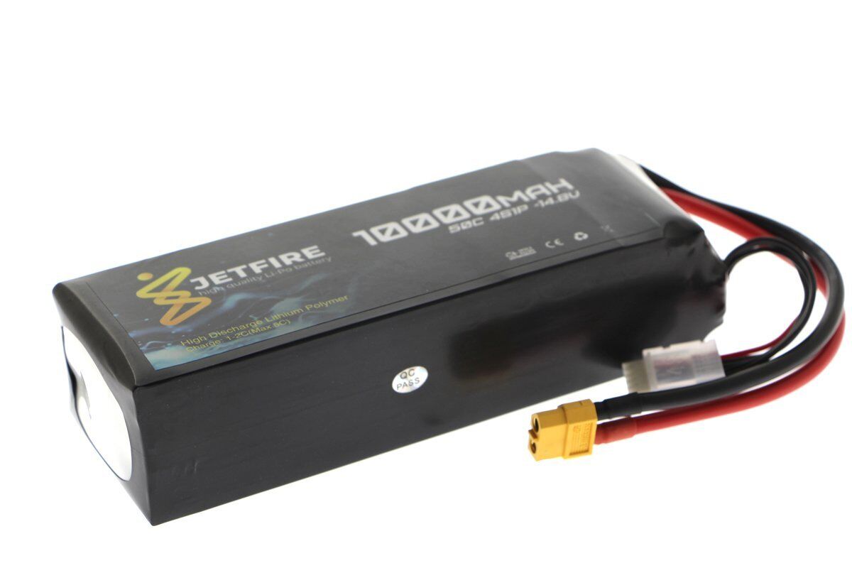 14.8v 4s 10000mah 40c Lipo Batarya Jetfire Pil