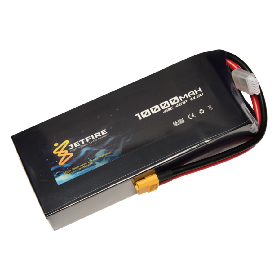 14.8v 4s 10000mah 40c Lipo Batarya Jetfire Pil