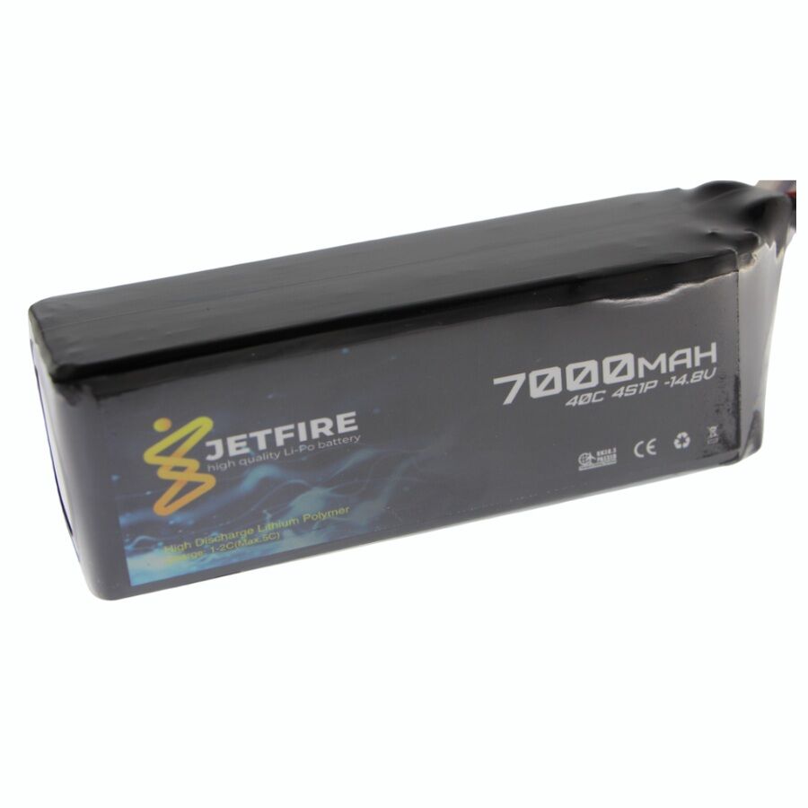 14.8v 4s 7000mah 40c Lipo Batarya Jetfire Pil