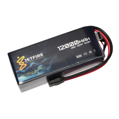 14.8v 4s 12000mah 40c Lipo Batarya Jetfire Pil