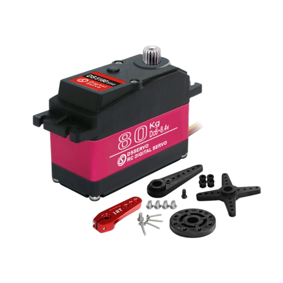 DSSERVO DS5180 Pro 80KG Su Geçirmez Dijital Servo Motor