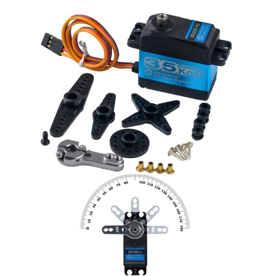 DSSERVO DS3235 Pro 35KG Su Geçirmez Dijital Servo Motor 180° 45KG