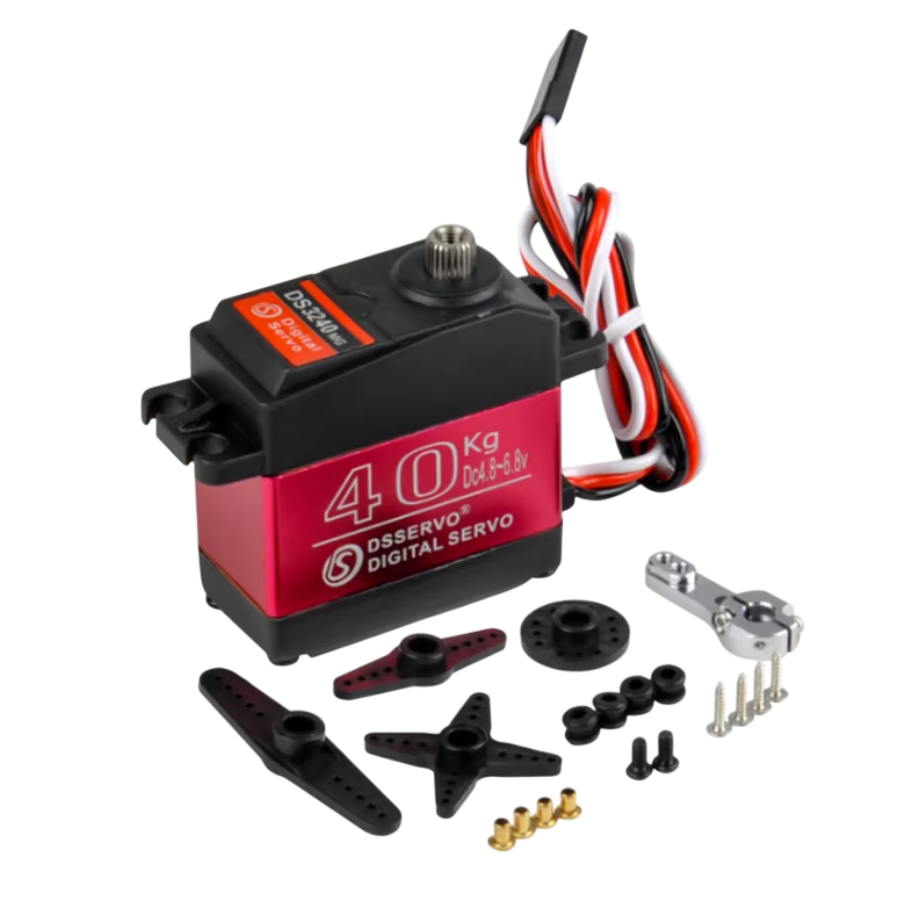 DSSERVO DS3240 Pro 40KG Su Geçirmez Dijital Servo Motor 180° 45KG