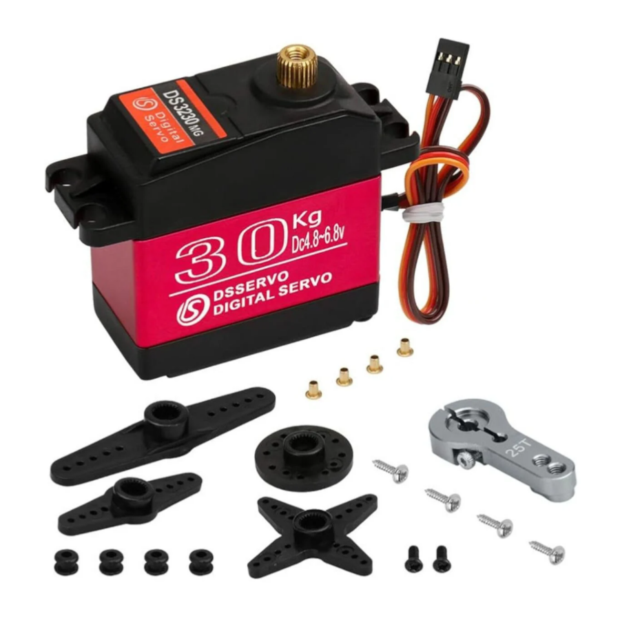 DSSERVO DS3230 Pro 30KG Su Geçirmez Dijital Servo Motor 180° 34KG