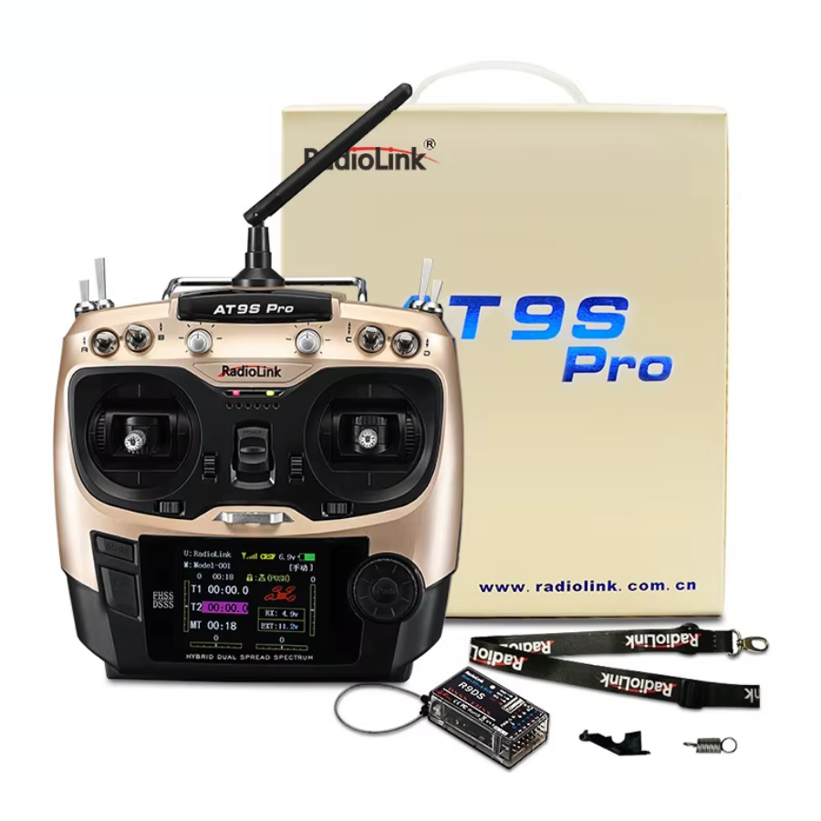 Radiolink AT9S PRO  Kumanda 2.4ghz 9 Kanal Alıcı + Verici