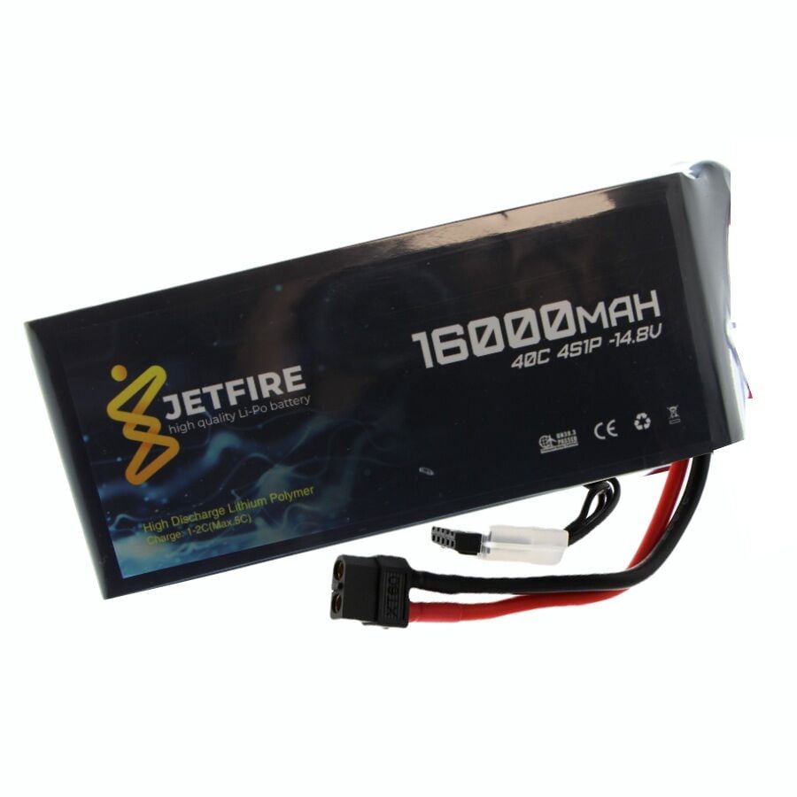 14.8v 4s 16000mah 40c Lipo Batarya Jetfire Pil