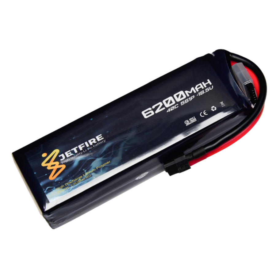 18.5v 5s 6200mah 40c Lipo Batarya Jetfire Pil