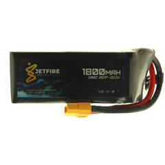 22.2v 6s 1800mah 200c Lipo Batarya Jetfire Pil